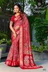 Dastoor Vol 4 By Kashvi Viscose Bright Moss Foil Ladies Saree Wholesale Market In Surat